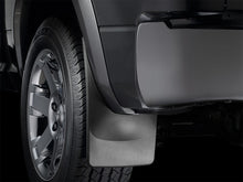 Load image into Gallery viewer, WeatherTech Ford F-250/350/450/550 w/Fender Flares Rear Dually No Drill Mudflaps - Black