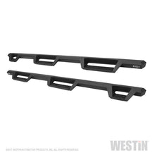 Load image into Gallery viewer, Westin 17+ Ford F-250/350 Crew Cab 6.75ft Bed HDX Drop W2W Nerf Step Bars - Tex. Blk