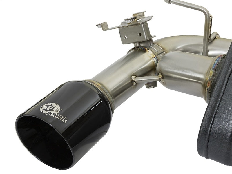 aFe MACHForce XP Exhausts Cat-Back SS 2016+ BMW 340i/iX 440i/iX (F3X) L6-3.0L (B58) w/Black Tips