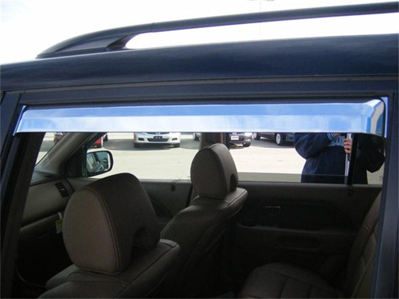 Putco Honda Pilot (Set of 4) Element Chrome Window Visors