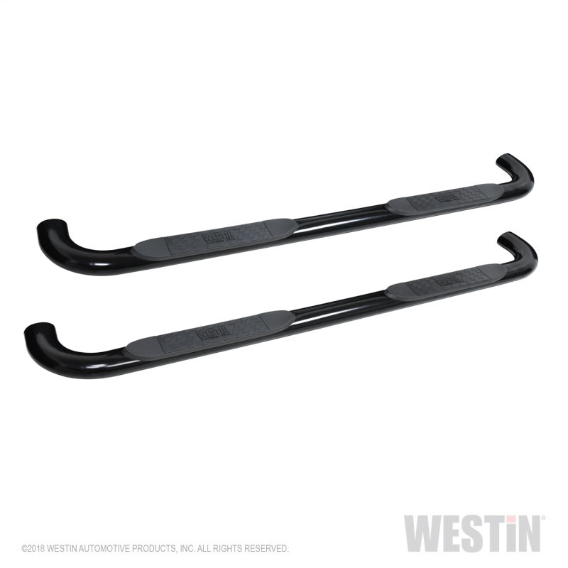 Westin Chevrolet Silverado/Sierra 1500 Crew Cab Platinum 4 Oval Nerf Step Bars - Black