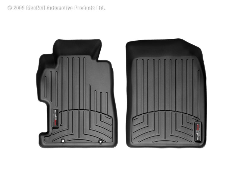 WeatherTech Honda Civic Front FloorLiner - Black