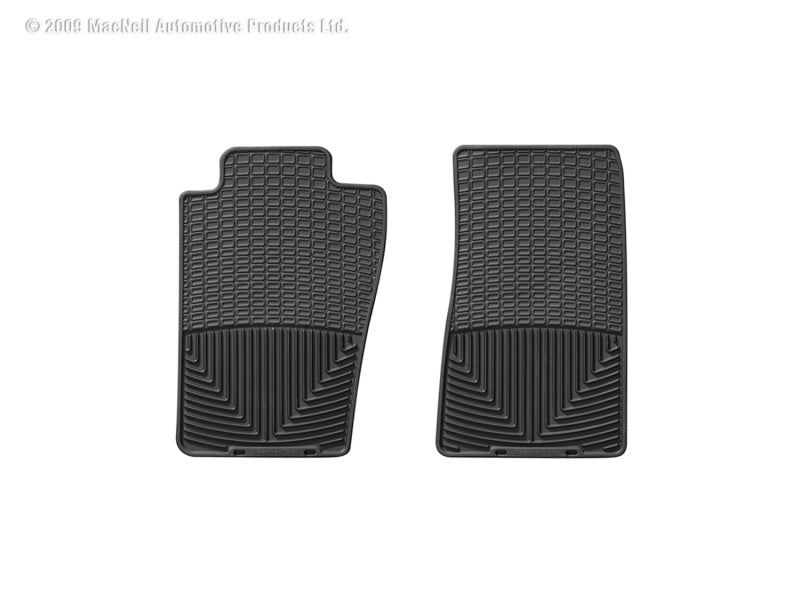 WeatherTech Chevrolet S10 Pickup Front Rubber Mats - Black