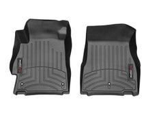 Load image into Gallery viewer, WeatherTech Nissan Versa Front Floor Liner - Black