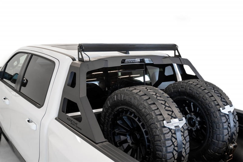 Addictive Desert Designs 2021+ Dodge Ram 1500 TRX Stealth Fighter Chase Rack - Hammer Black