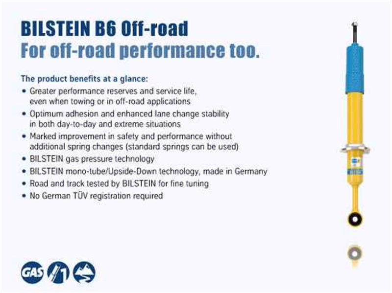 Bilstein 4600 Series Dodge Ram 3500 Front 46mm Monotube Shock Absorber