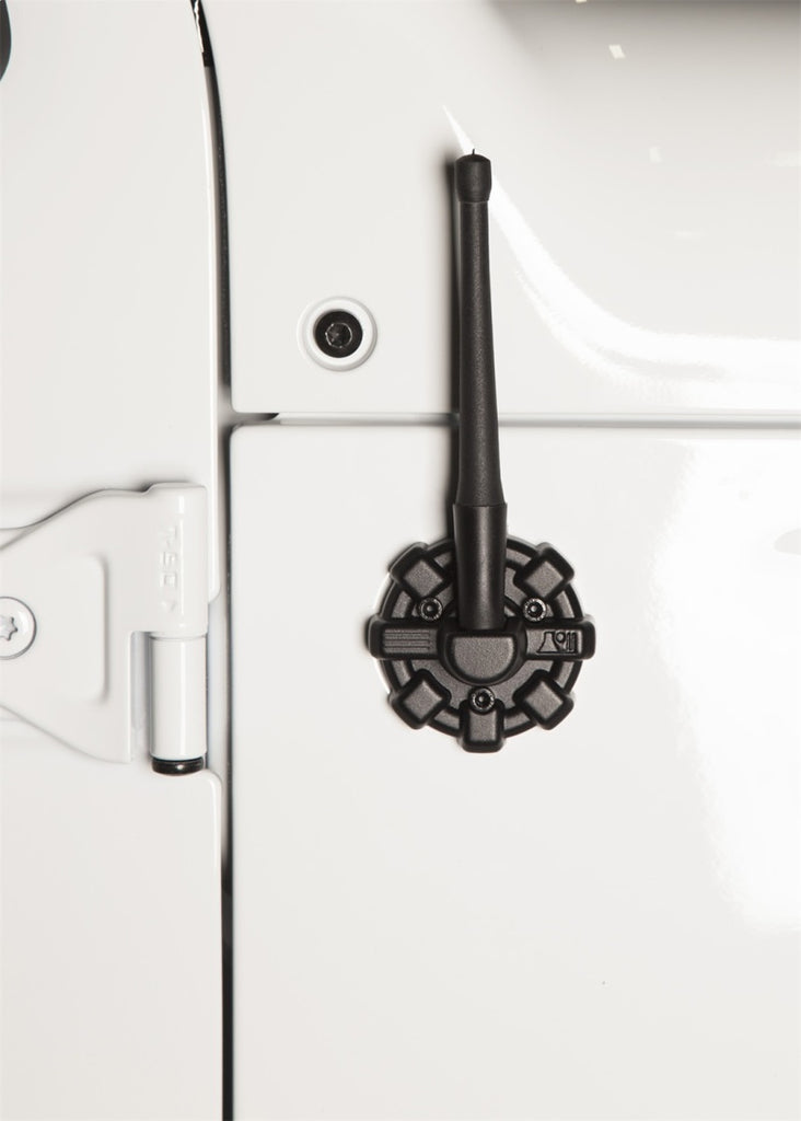 Rugged Ridge Elite Antenna Base Black Jeep JK/JL/JT