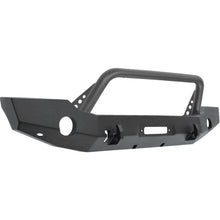 Load image into Gallery viewer, Westin 18+ Jeep Wrangler JL WJ2 Full Width Front Bumper w/Bull Bar Textured Black