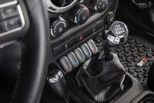 Load image into Gallery viewer, Rugged Ridge Lower Console Switch Panel Jeep Wrangler JK/JKU
