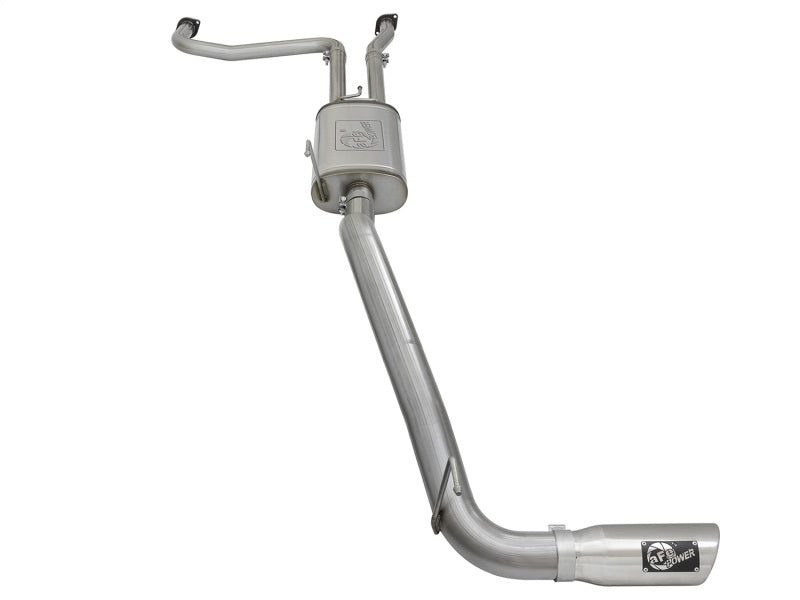 aFe MACH Force-Xp 2-1/2in Cat-Back Exhaust System w/ Polished Tip 2016+ Nissan Titan XD V8 5.6L