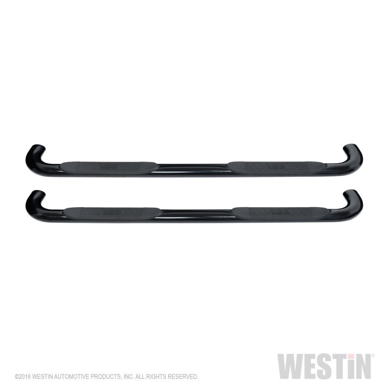 Westin Chevrolet Silverado/Sierra 1500 Crew Cab Platinum 4 Oval Nerf Step Bars - Black