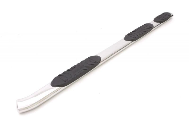 Lund Chevy Silverado 1500 CrewCab (6.5ft Bed Rocker Panel Mount) 5inOval WTW SS NerfBars-Polished