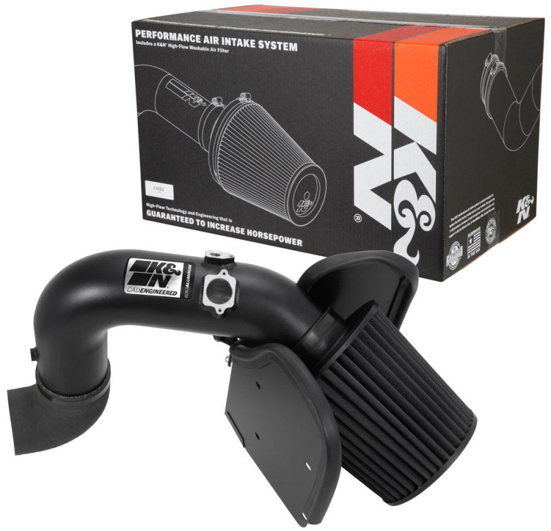 K&N Dodge Ram Pickup 2500/3500 6.7L DSL Black Performance Intake Kit