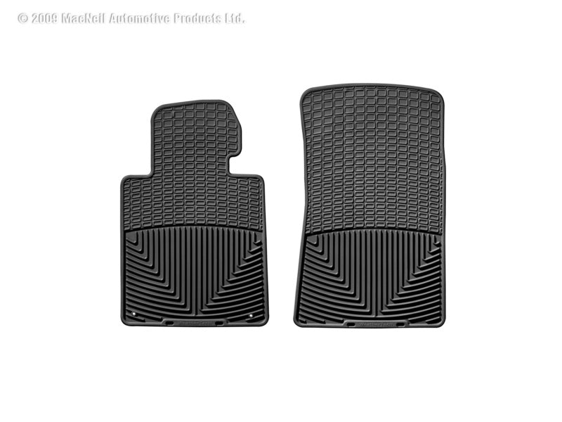 WeatherTech BMW M3 Convertible Front Rubber Mats - Black