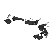 Load image into Gallery viewer, MBRP Chevrolet Camaro V6 2.5in BLK NPP Dual Axle Back Exhaust w/ 4in Quad Dual Wall Tips