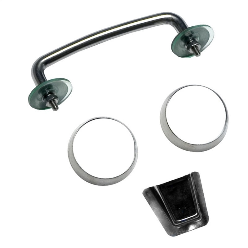 Rugged Ridge Jeep Wrangler JK Stainless Steel Windshield Tie Down Kit