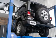 Load image into Gallery viewer, MBRP Jeep Wrangler JL 2.5in Single Rear Exit Cat Back Exhaust - Aluminum