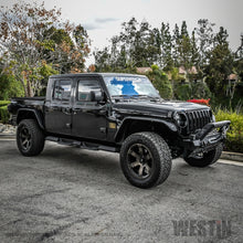 Load image into Gallery viewer, Westin Jeep Gladiator HDX Xtreme Nerf Step Bars - Textured Black