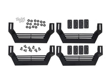Load image into Gallery viewer, Rampage Jeep Rock Rail Short Step Universal 4 Piece Set - Black