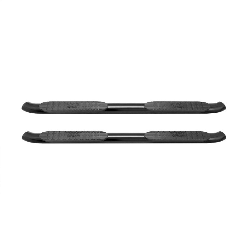 Westin 2007+ Chevy Silverado 1500 Reg Cab PRO TRAXX 4 Oval Nerf Step Bars - Black