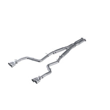 Load image into Gallery viewer, MBRP Dodge Challenger RT 5.7L Aluminized Steel 3in Dual Rear Cat-back Quad Tips - Street