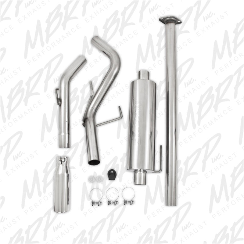 MBRP Toyota Tacoma 4.0L EC/CC Cat Back Single Exit T409 Exhaust