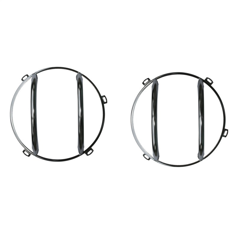 Rugged Ridge Jeep Wrangler JK Stainless Steel Headlight Euro Guard Kit