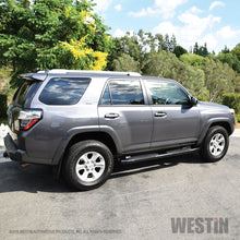 Load image into Gallery viewer, Westin 2014+ Toyota 4Runner SR5 PRO TRAXX 5 Oval Nerf Step Bars - Black