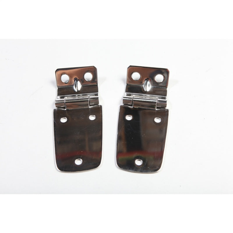 Rugged Ridge Jeep Wrangler Stainless Steel Hood Hinges