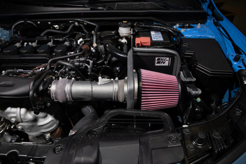 K&N Honda Civic 1.5L Turbo L4 Silver Typhoon Intake