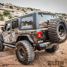 Load image into Gallery viewer, Westin 18+ Jeep Wrangler JL WJ2 Rear Bumper w/  Sensors (Excl. Wrangler JK) - Textured Black