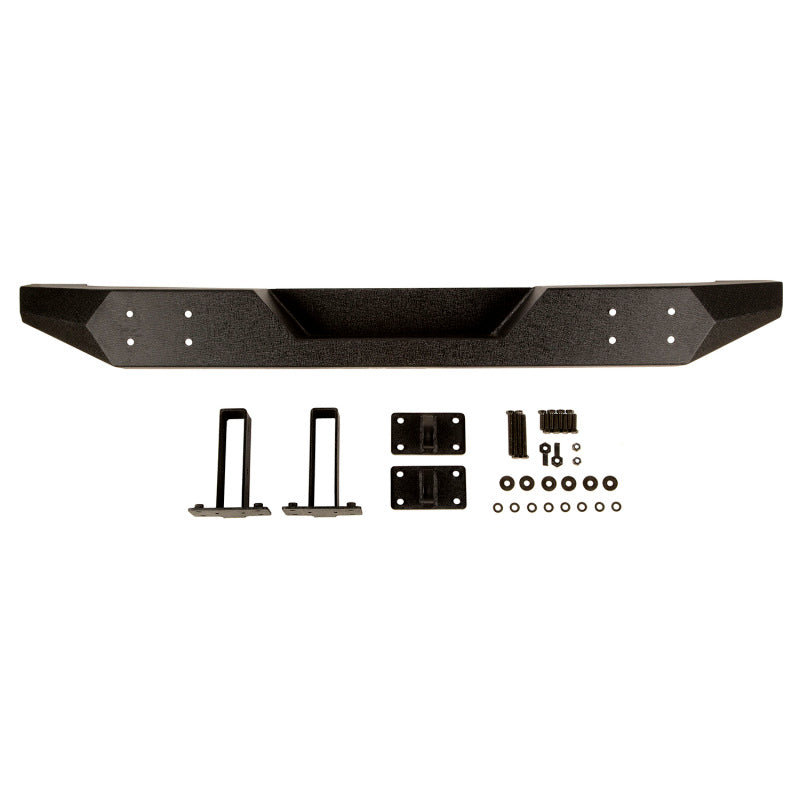 Rugged Ridge Spartan Rear Bumper Full Width Jeep Wrangler JK