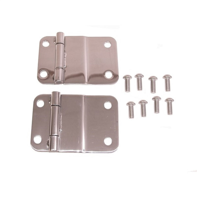 Rugged Ridge Jeep CJ Stainless Steel Tailgate Hinges