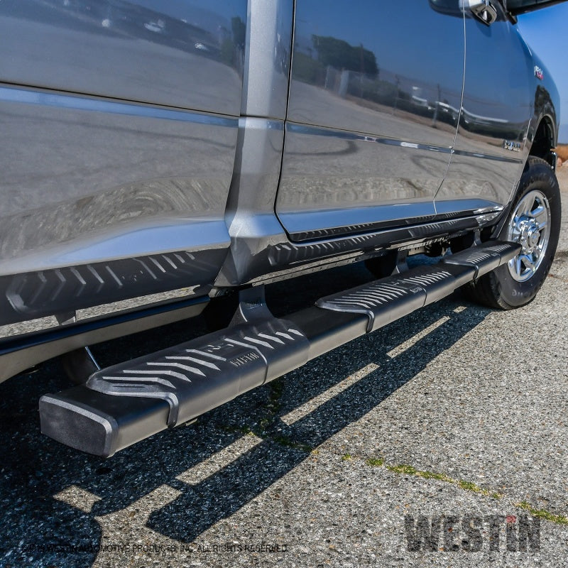 Westin 19+ Ram 2500/3500 Crew Cab (6.5ft Bed) R5 M-Series W2W Nerf Step Bars - Textured Black