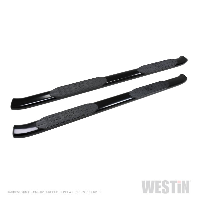 Westin Chevrolet Silverado/Sierra 1500 Crew Cab Non LD PRO TRAXX 5 Oval Nerf Step Bars - Black