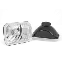 Load image into Gallery viewer, Rugged Ridge Crystal H2 Headlights Rectangular Jeep Wrangler YJ