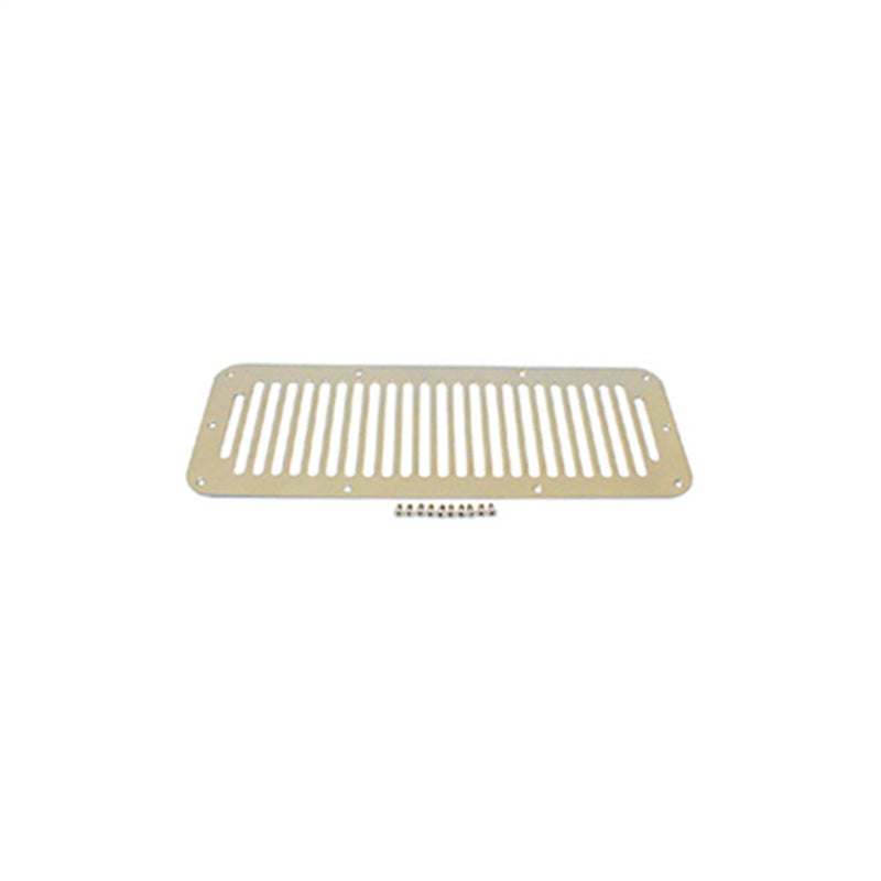 Rugged Ridge Jeep CJ / Jeep Wrangler Stainless Steel Cowl Vent Cover