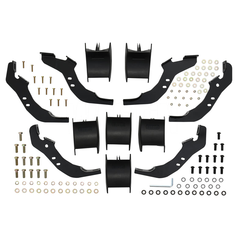 Westin Ford Bronco (4-Door) PRO TRAXX 5 Oval Nerf Step Bars - Textured Black