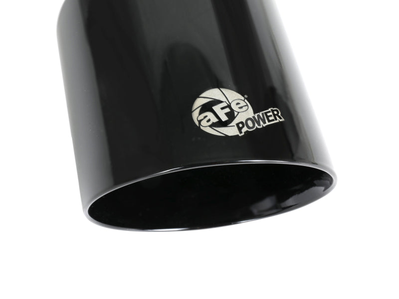 aFe MACH Force-XP 4-1/2in Black OE Replacement Exhaust Tips - 2015+ Dodge Charger/Hellcat