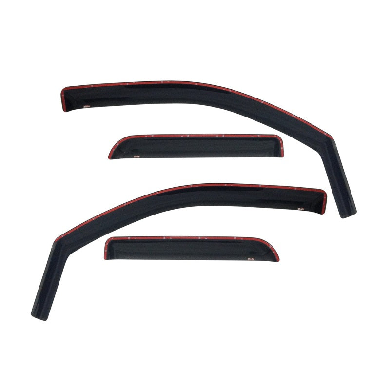 Westin 2007+ Chevrolet/GMC Tahoe/Yukon/Yukon Denali Wade In-Channel Wind Deflector 4pc - Smoke