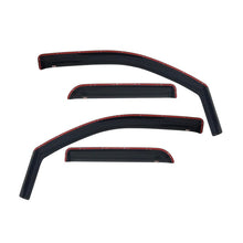 Load image into Gallery viewer, Westin 2007+ Chevy Silverado 2500/3500 Extended Cab Wade In-Channel Wind Deflector 4pc - Smoke