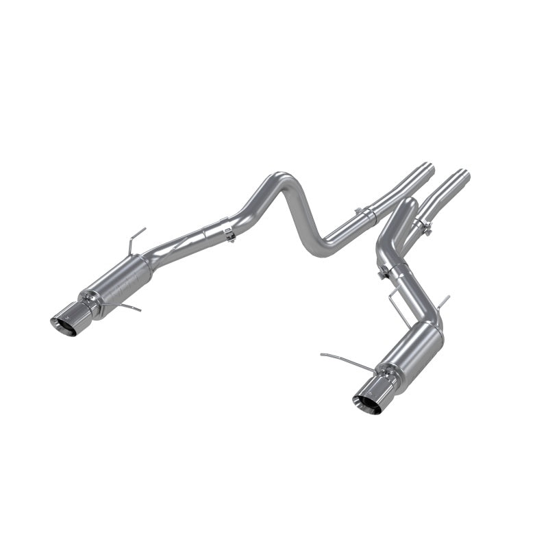 MBRP Ford Mustang GT 5.0L Dual Split Rear Race Version AL 3in Cat Back Exhaust System
