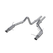 Load image into Gallery viewer, MBRP Ford Mustang GT 5.0L Dual Split Rear Race Version AL 3in Cat Back Exhaust System
