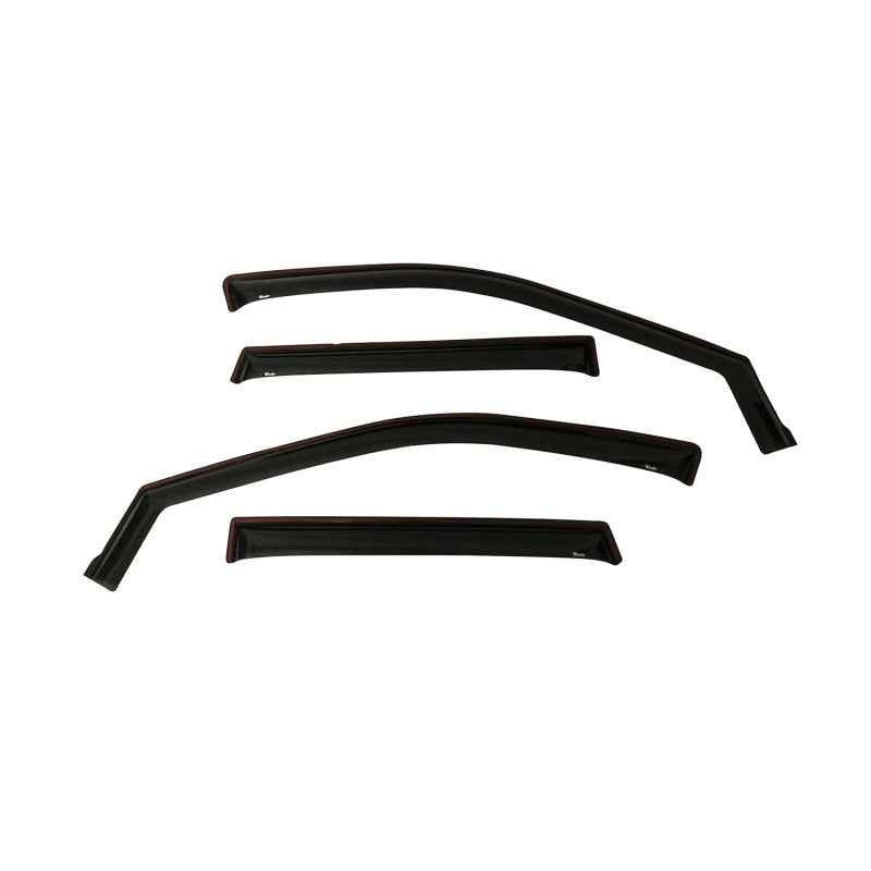 Westin 2011+ Jeep Grand Cherokee Wade In-Channel Wind Deflector 4pc - Smoke