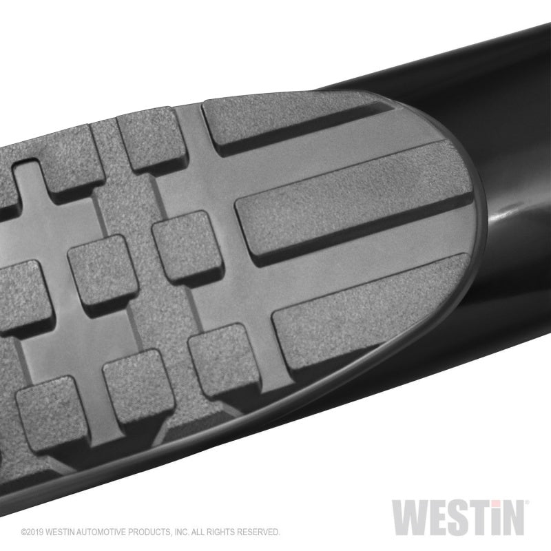 Westin 19+ Chevrolet Silverado / GMC Sierra 1500 Reg Cab PRO TRAXX 4 Oval Nerf Step Bars - Black