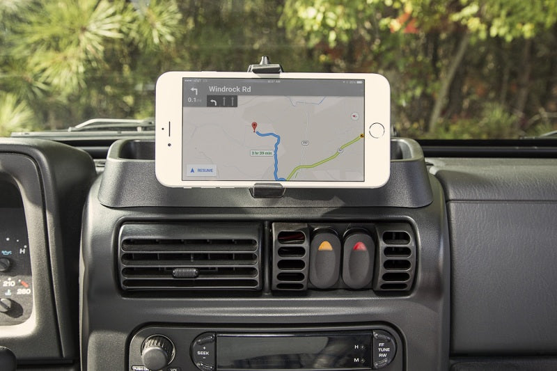 Rugged Ridge Dash Multi-Mount W/Phone Holder Jeep Wrangler