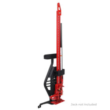 Load image into Gallery viewer, Go Rhino Jeep Wrangler JL/JLU/JT Front Fender Jack Mount for Hi-Lift Jack - Tex. Blk