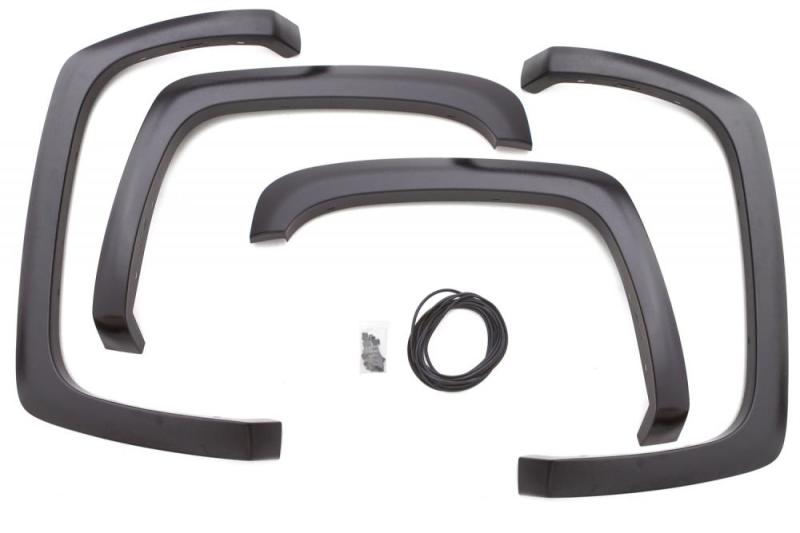 Lund Toyota Tacoma SX-Sport Style Smooth Elite Series Fender Flares - Black (4 Pc.)