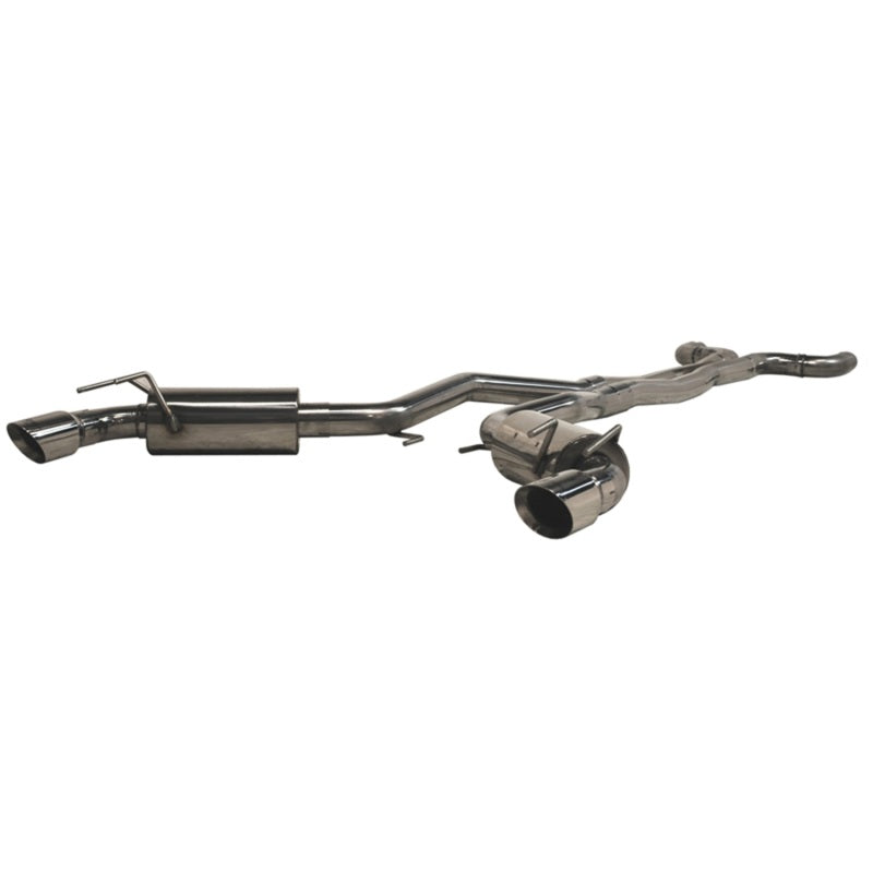 MBRP Chevrolet Camaro V8 6.2L 6 Speed Dual Cat Back Round Tips  (11 Conv. MUST purchase mbrpAD1710)