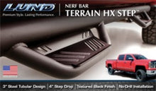 Load image into Gallery viewer, Lund Ford F-150 SuperCrew Terrain HX Step Nerf Bars - Black